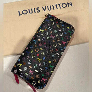 SOLD-Louis Vuitton Murakami Women's Multicolor Monogram Insolite Wallet